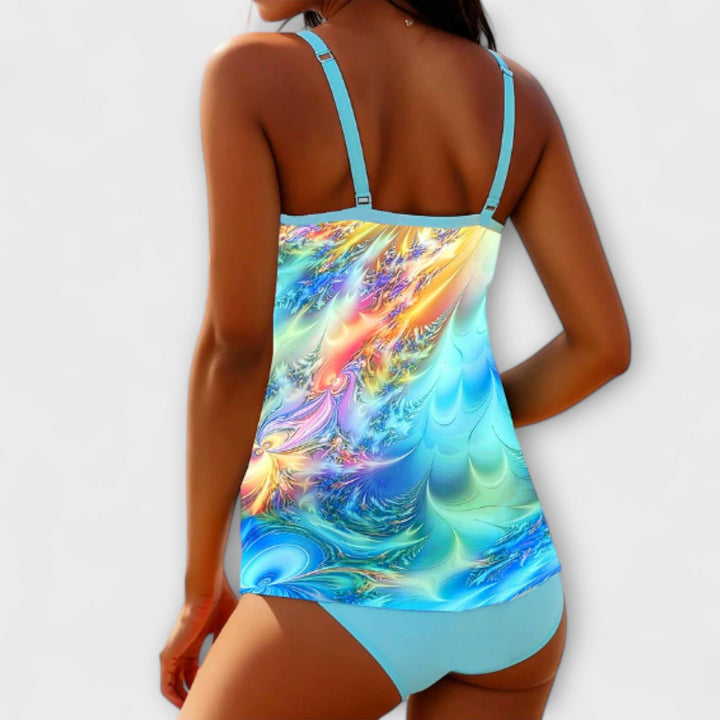 Patrizia - Women's Elegant Tankini Set for Beach & Pool