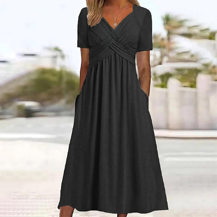 Emma | Elegant A-Line Midi Dress