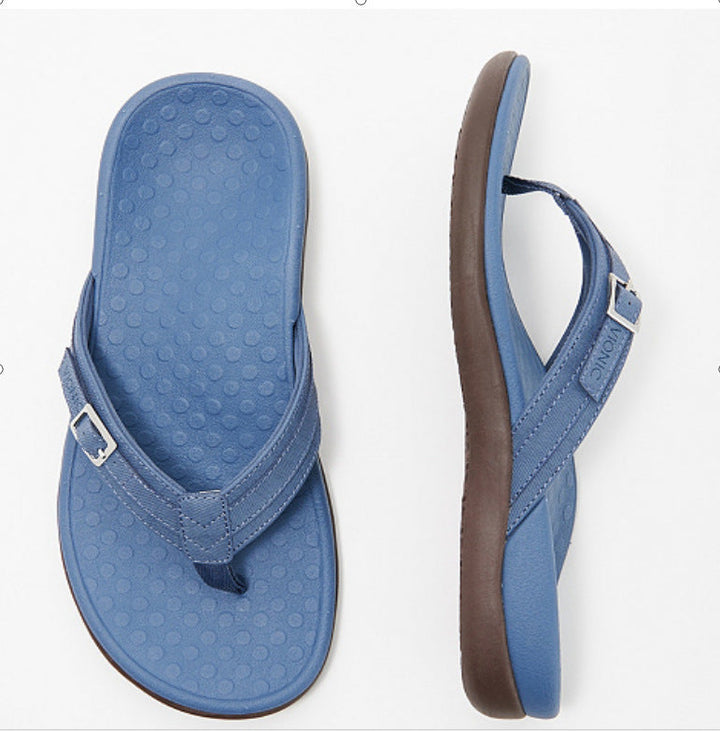 Laura | Women's Orthopedic Comfort Flip Flops — Arch Support