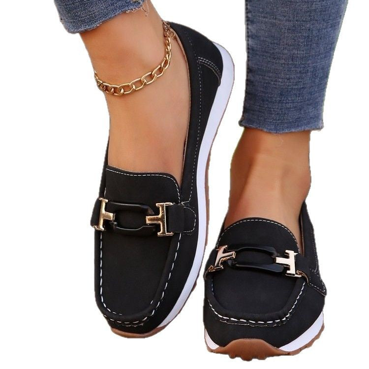 Naomi | Women's Orthopedic Buckle Loafers — All-Day Comfort