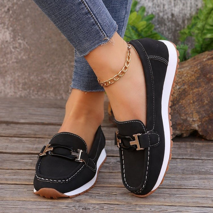 Naomi | Women's Orthopedic Buckle Loafers — All-Day Comfort