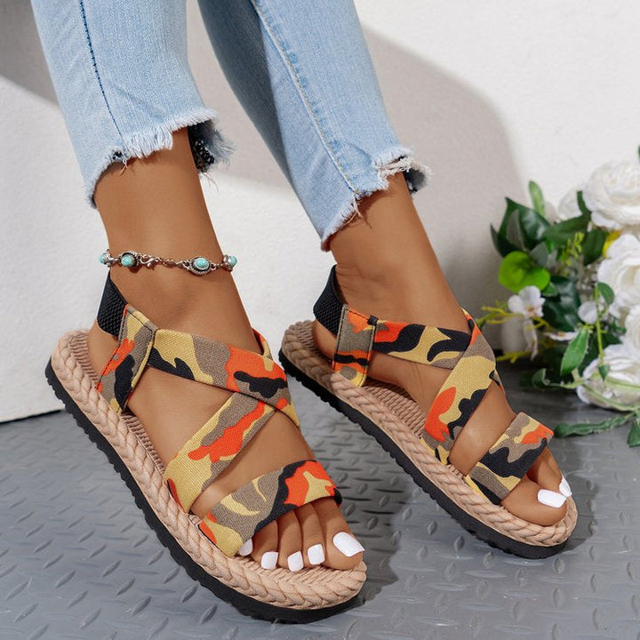 Skylar | Women's Braided Platform Espadrille Sandals