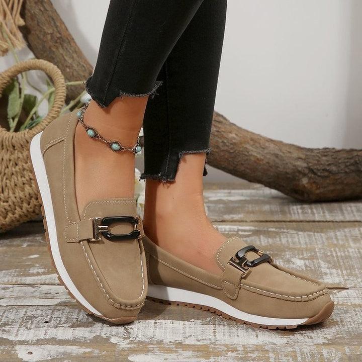 Naomi | Women's Orthopedic Buckle Loafers — All-Day Comfort