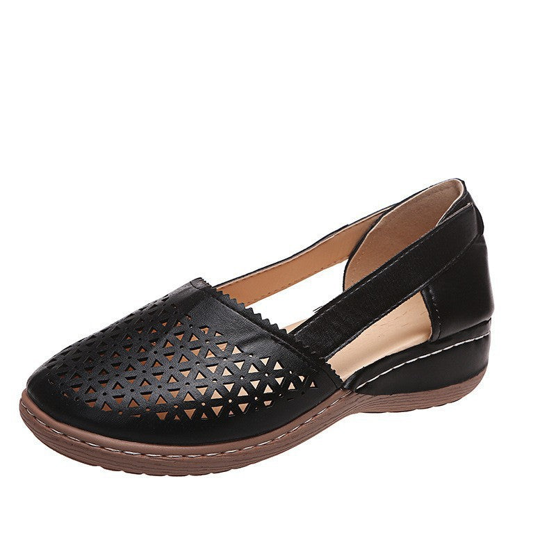 CAROL | Women's Perforated Orthopedic Flats — All-Day Comfort