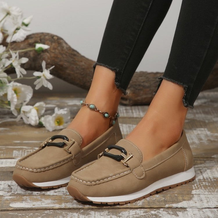 Naomi | Women's Orthopedic Buckle Loafers — All-Day Comfort