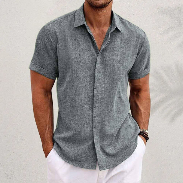 Leandro™ | Linen Summer Polo