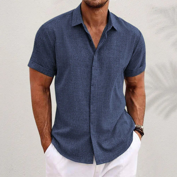 Leandro™ | Linen Summer Polo