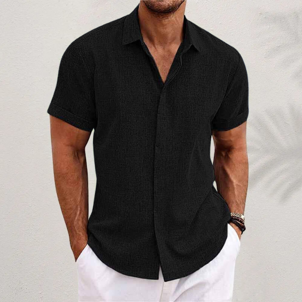Leandro™ | Linen Summer Polo