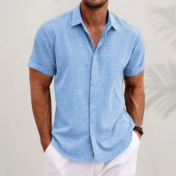 Leandro™ | Linen Summer Polo