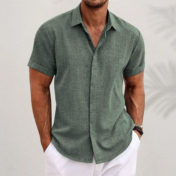 Leandro™ | Linen Summer Polo