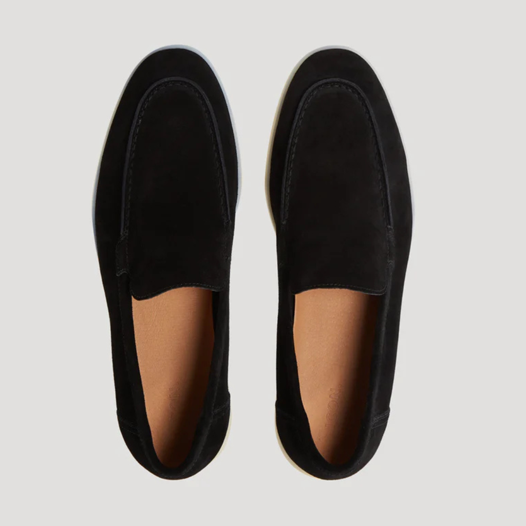 Aaron | Men's Vintage Slip-On Loafers — Smart Casual