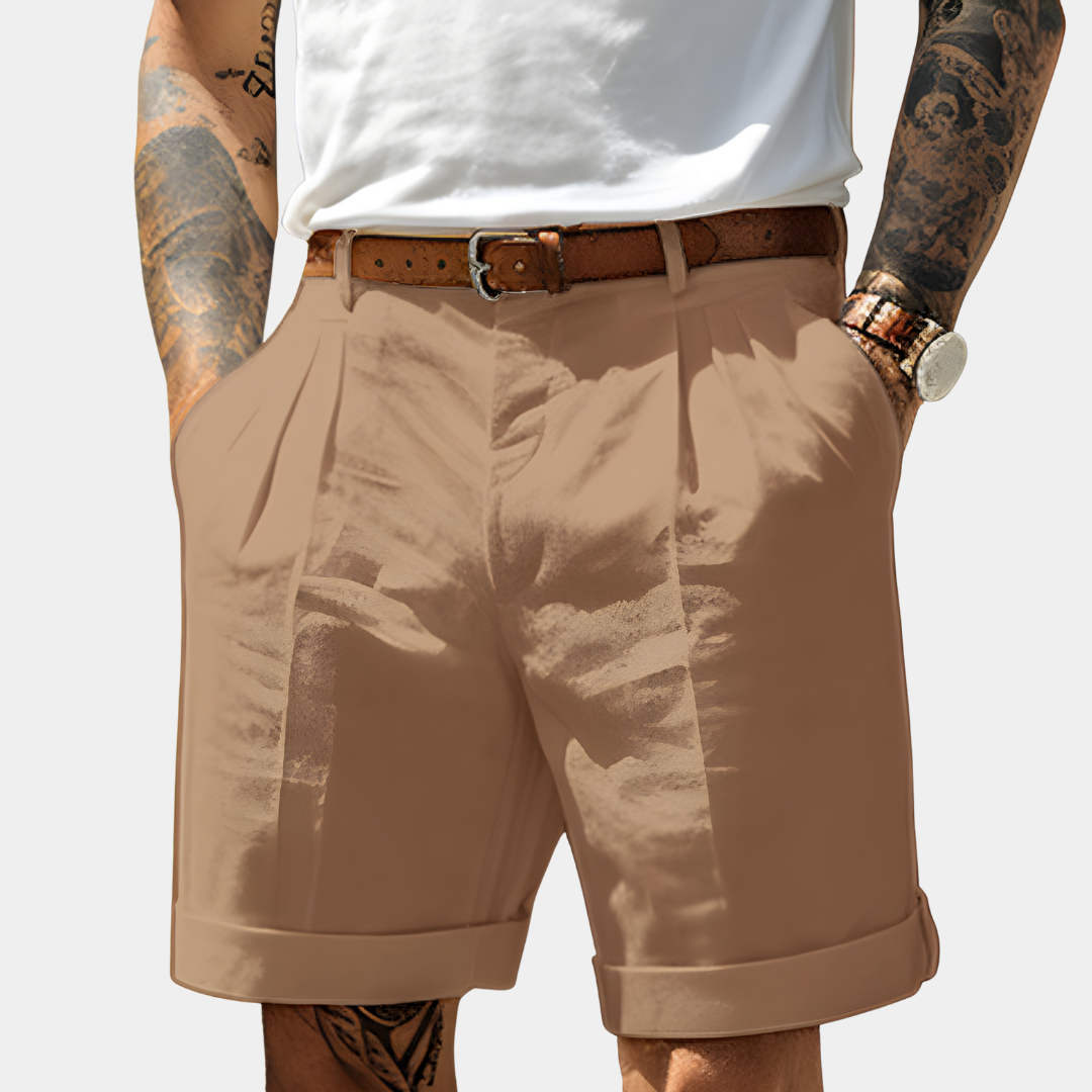Nathan | Comfortable Cotton Shorts