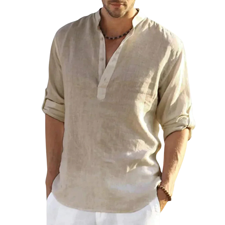 Dalton | Men's Luxe Summer Shirt — Relaxed Refined Fit