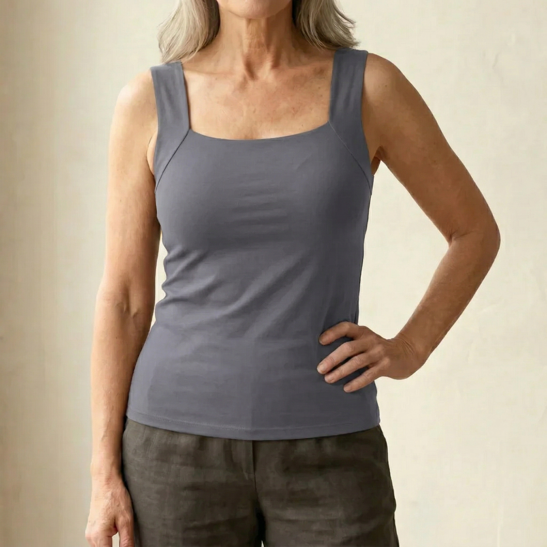 Lydia | Built-In Comfort Bra Tank Top