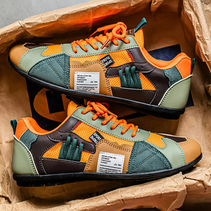 Zeke | Retro Colorblock Sneakers