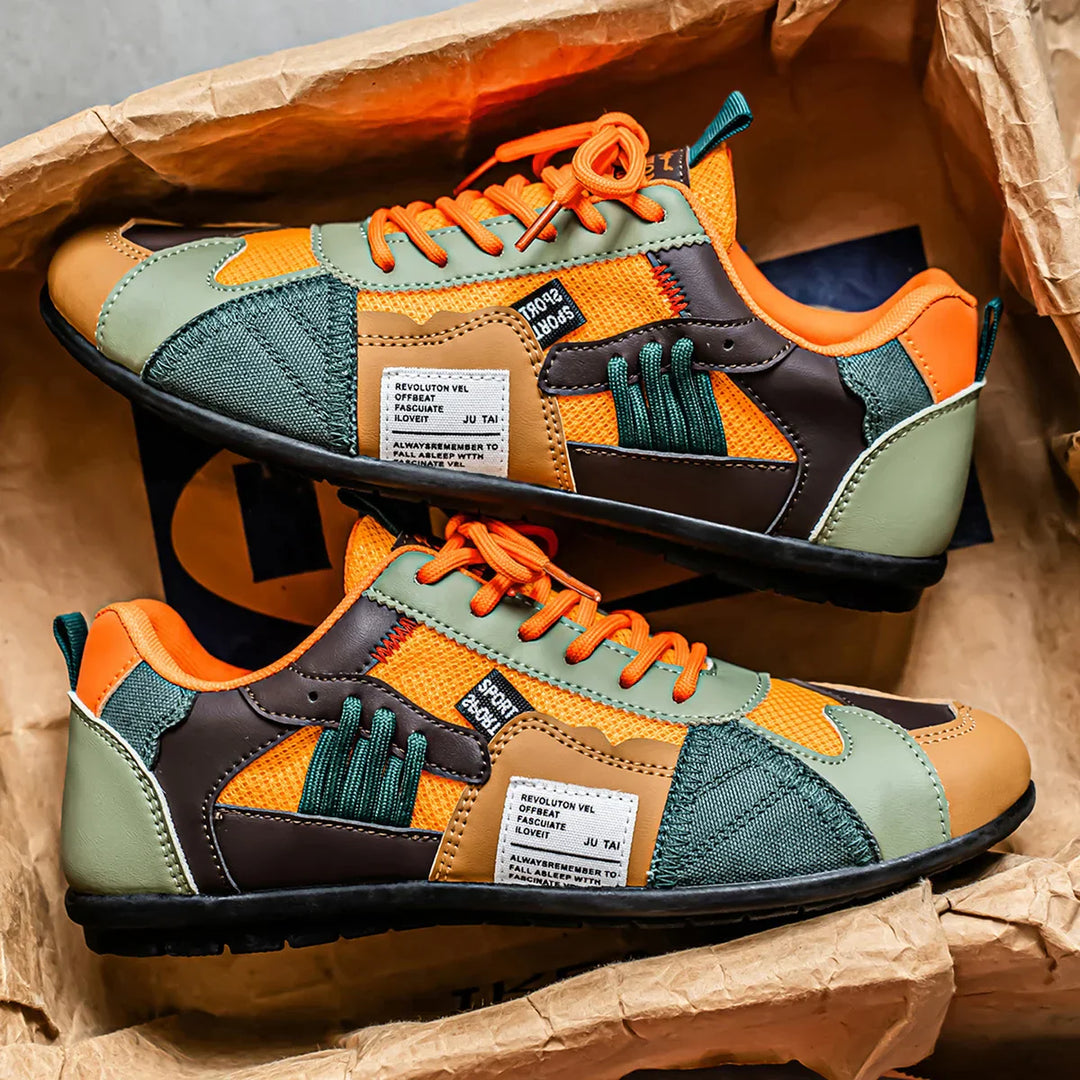 Zeke | Retro Colorblock Sneakers