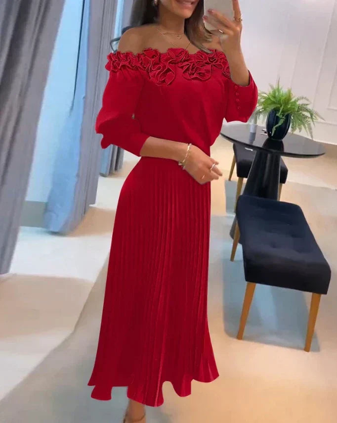 Ava™ | Strapless Maxi Dress