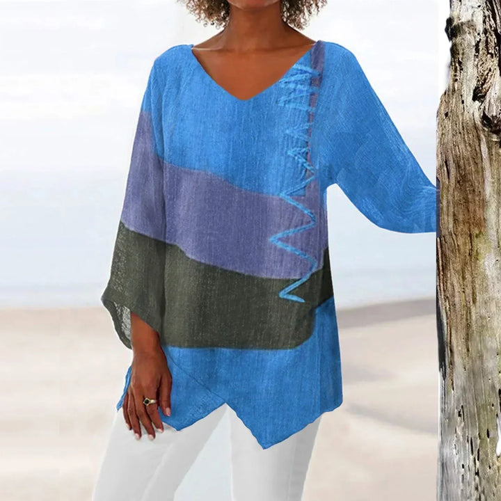 Shelby | Women's Loose-Fit Long-Sleeve Top — Everyday Casual