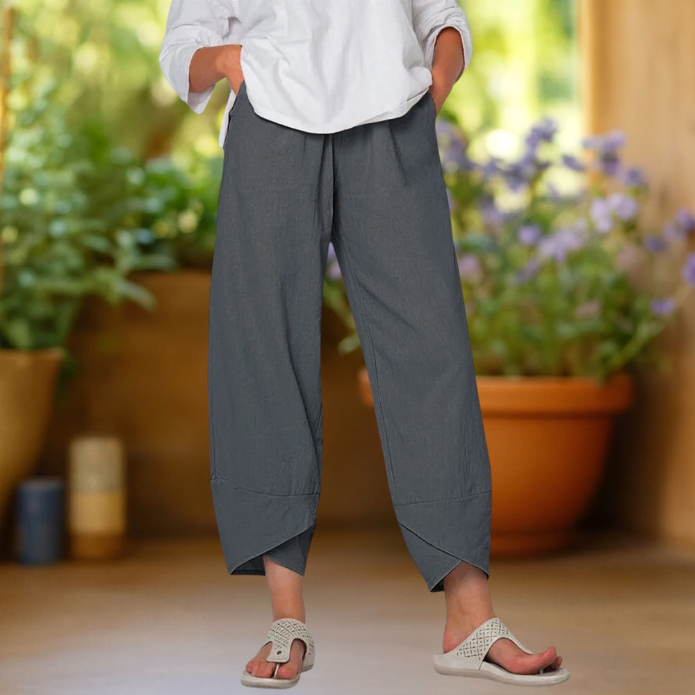 Evelyn | Wide-Leg Harem Trousers