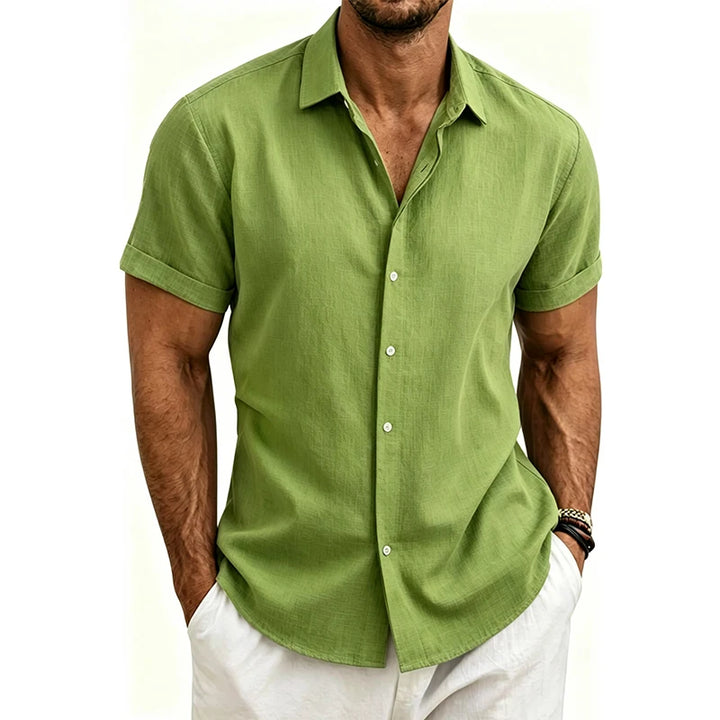 Daniel | Lightweight Henley Beach Shirt