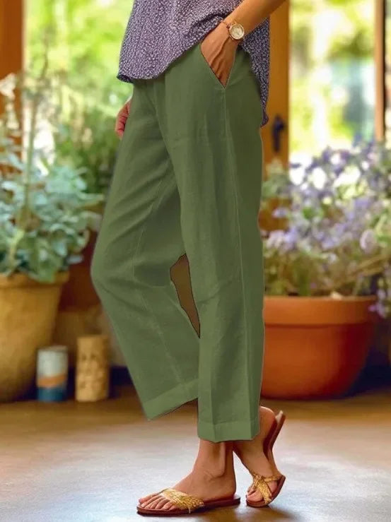 Abigail | Coastal Breeze Trousers
