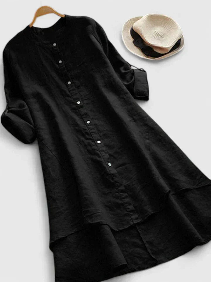 Marizalyn | Women's Elegant High-Low Hem Casual Dress