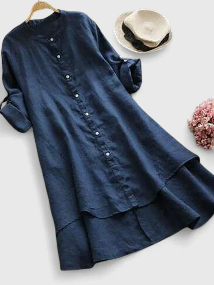 Marizalyn | Women's Elegant High-Low Hem Casual Dress