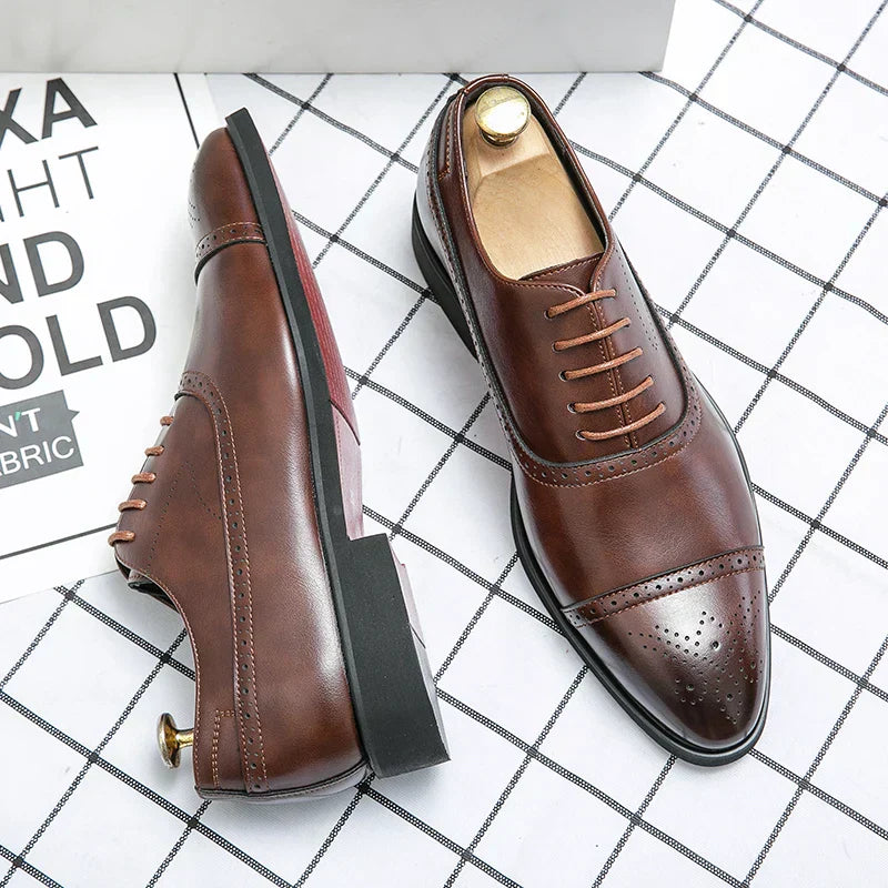 Anton - Men's Elegant Oxford Shoes for Formal Occasions