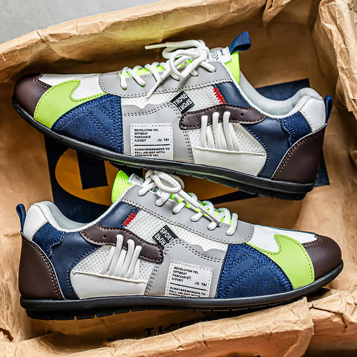 Zeke | Retro Colorblock Sneakers