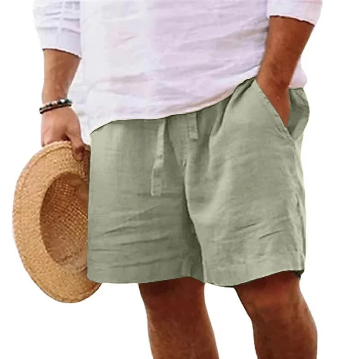 Nieuwe heren katoenen effen kleur korte lichtgewicht gymbroek oversized strandshorts heren jogging sport grote korte homme