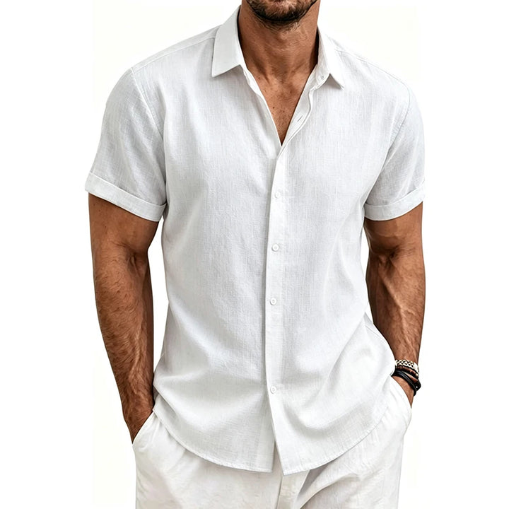 Daniel | Lightweight Henley Beach Shirt
