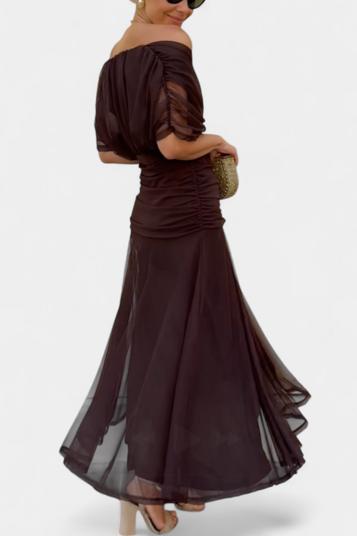 Abigail | Women's Floral Maxi Dress — V-Neck Occasion