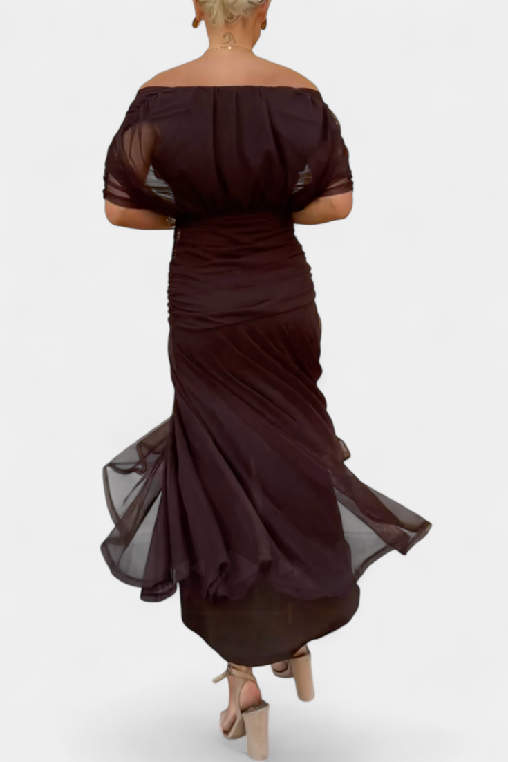 Abigail | Women's Floral Maxi Dress — V-Neck Occasion