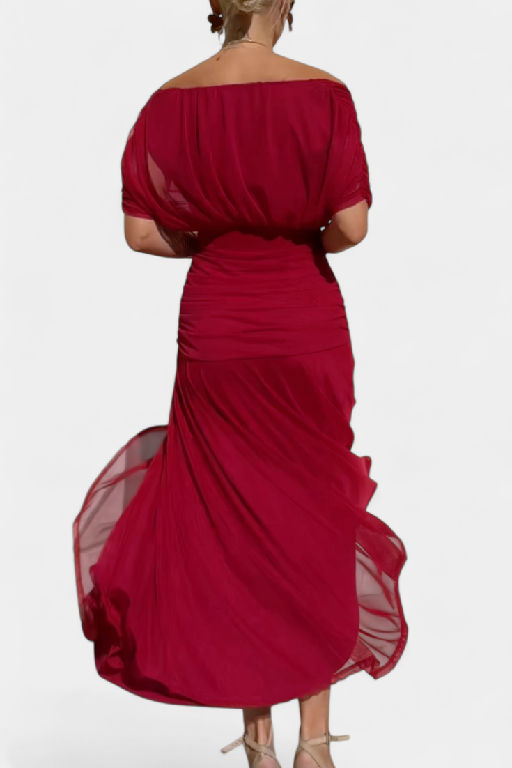 Abigail | Women's Floral Maxi Dress — V-Neck Occasion