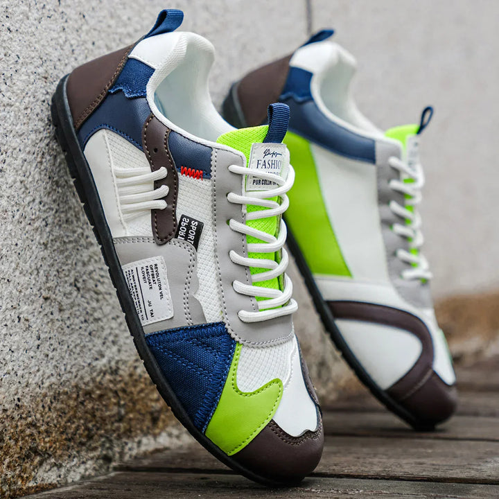 Zeke | Retro Colorblock Sneakers