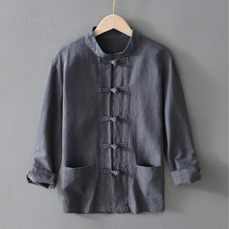 Dylan | Mandarin Shirt