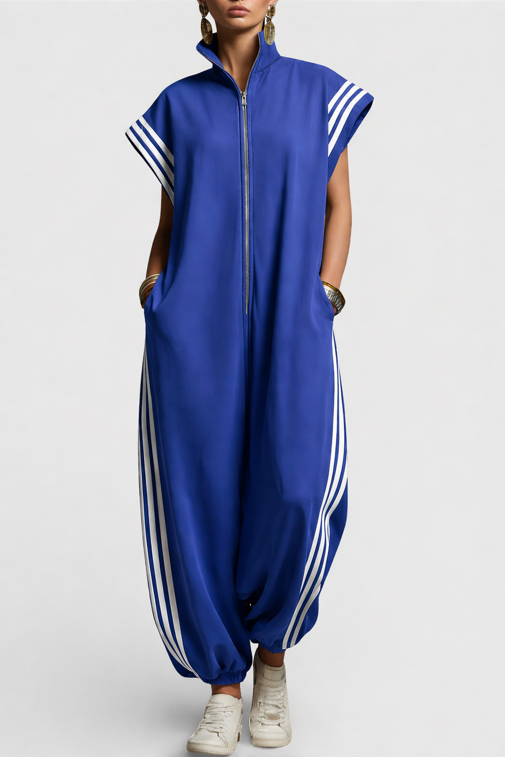 Valerie™ | Zip Neck Jumpsuit