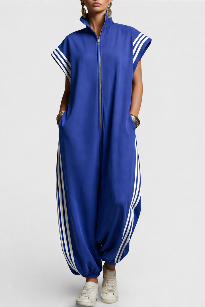 Valerie™ | Zip Neck Jumpsuit