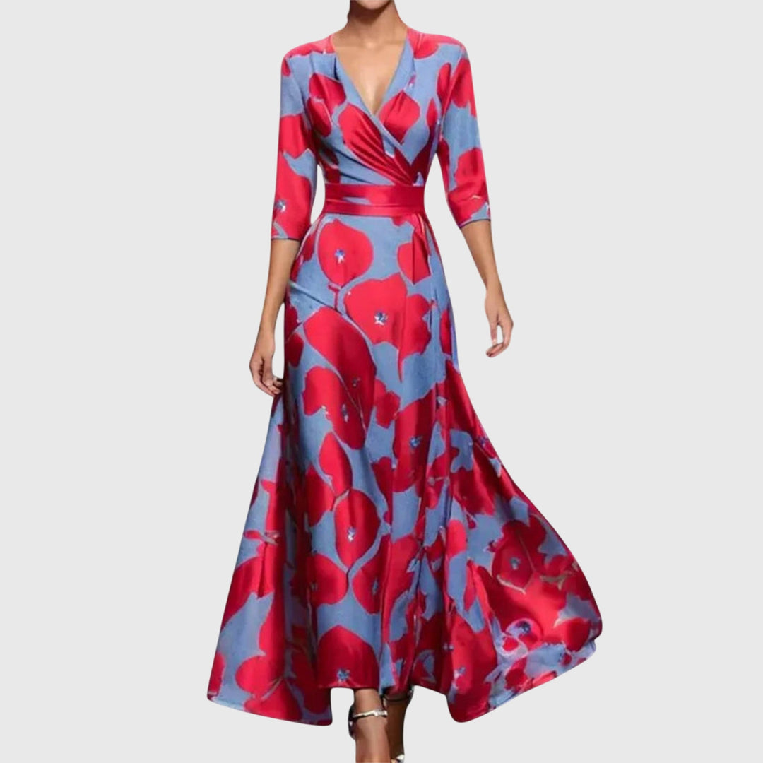 Leila™ | Women's Elegant Dress — Timeless Chic Silhouette