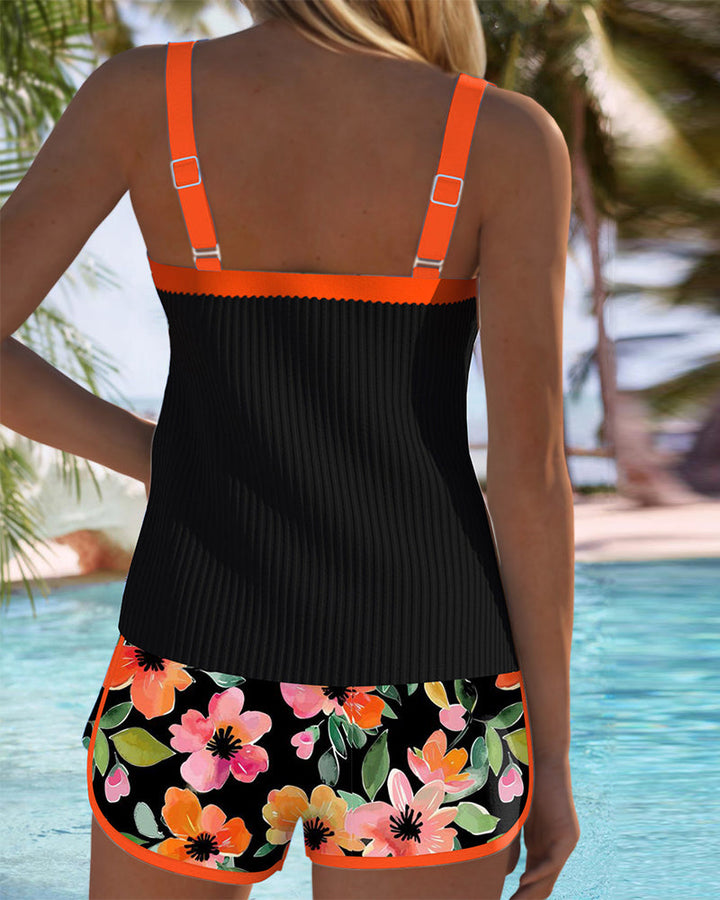 Donna | Two Piece Beach Tankini Pants
