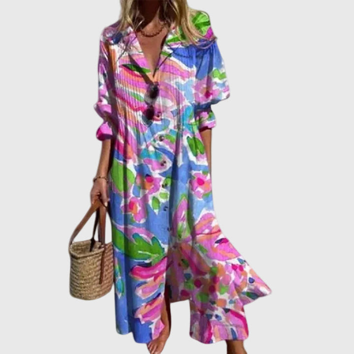Zariah | Women's Bohemian Maxi Dress — Flowy & Elegant