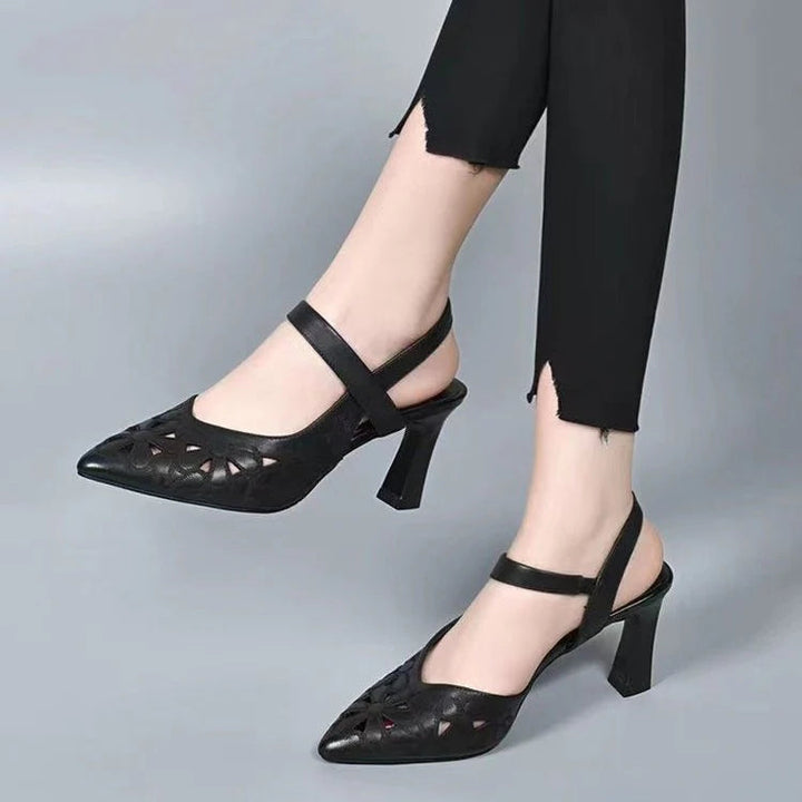 Cynthia | Women's Elegant Comfort Heels — Cushioned Fit