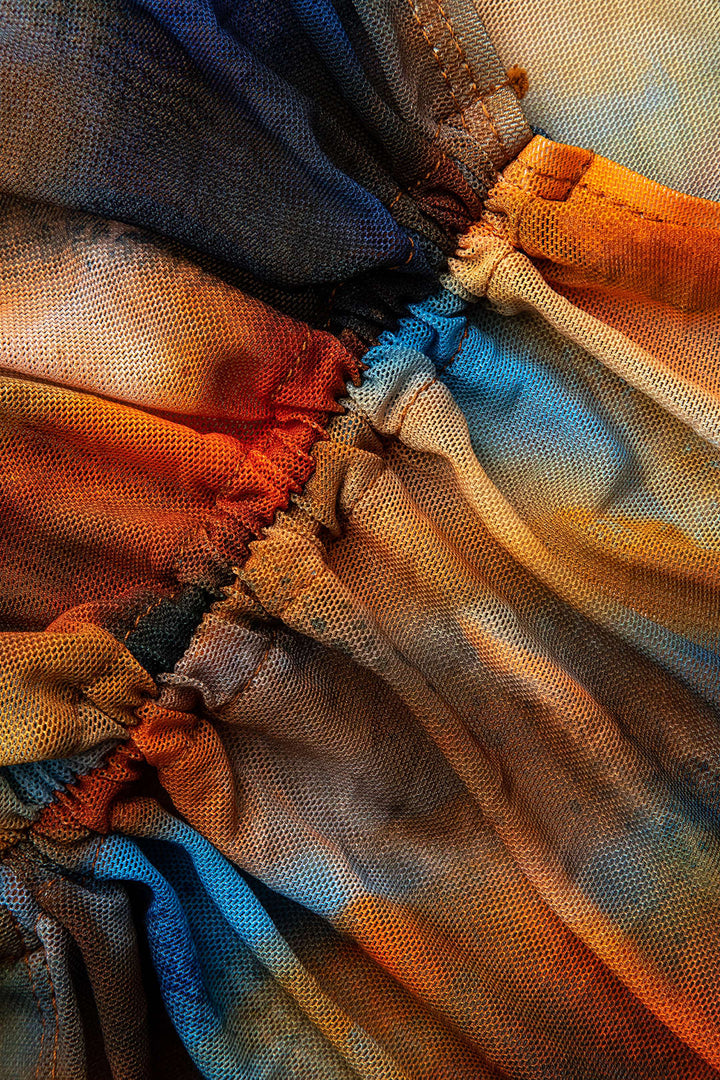 Sienna™ | Watercolor Crossover Swimset with Sarong