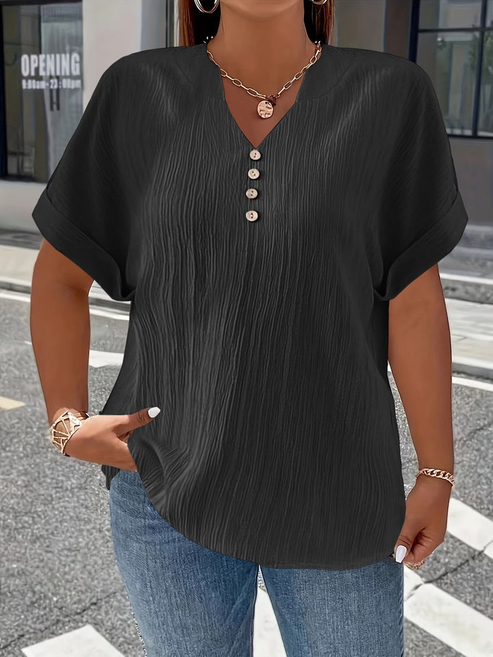 Ruby | Luxe V-Neck Blouse