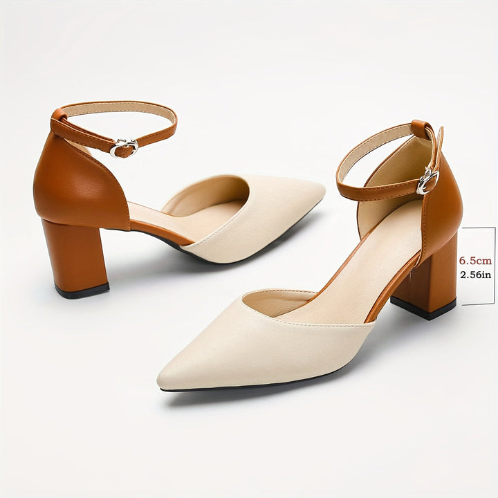 Maggie™ | Elegant Comfort Heels