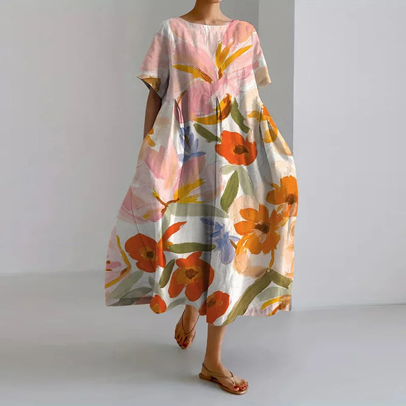 Valentina - Elegant Floral Dress