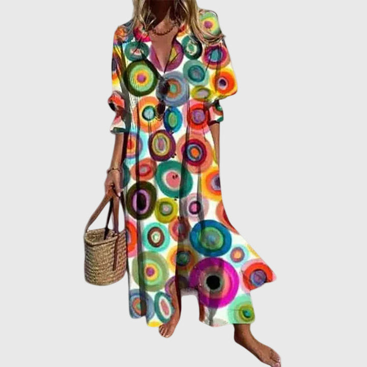 Zariah | Women's Bohemian Maxi Dress — Flowy & Elegant