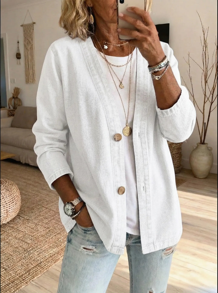 Dana™ | Denim Button Cardigan
