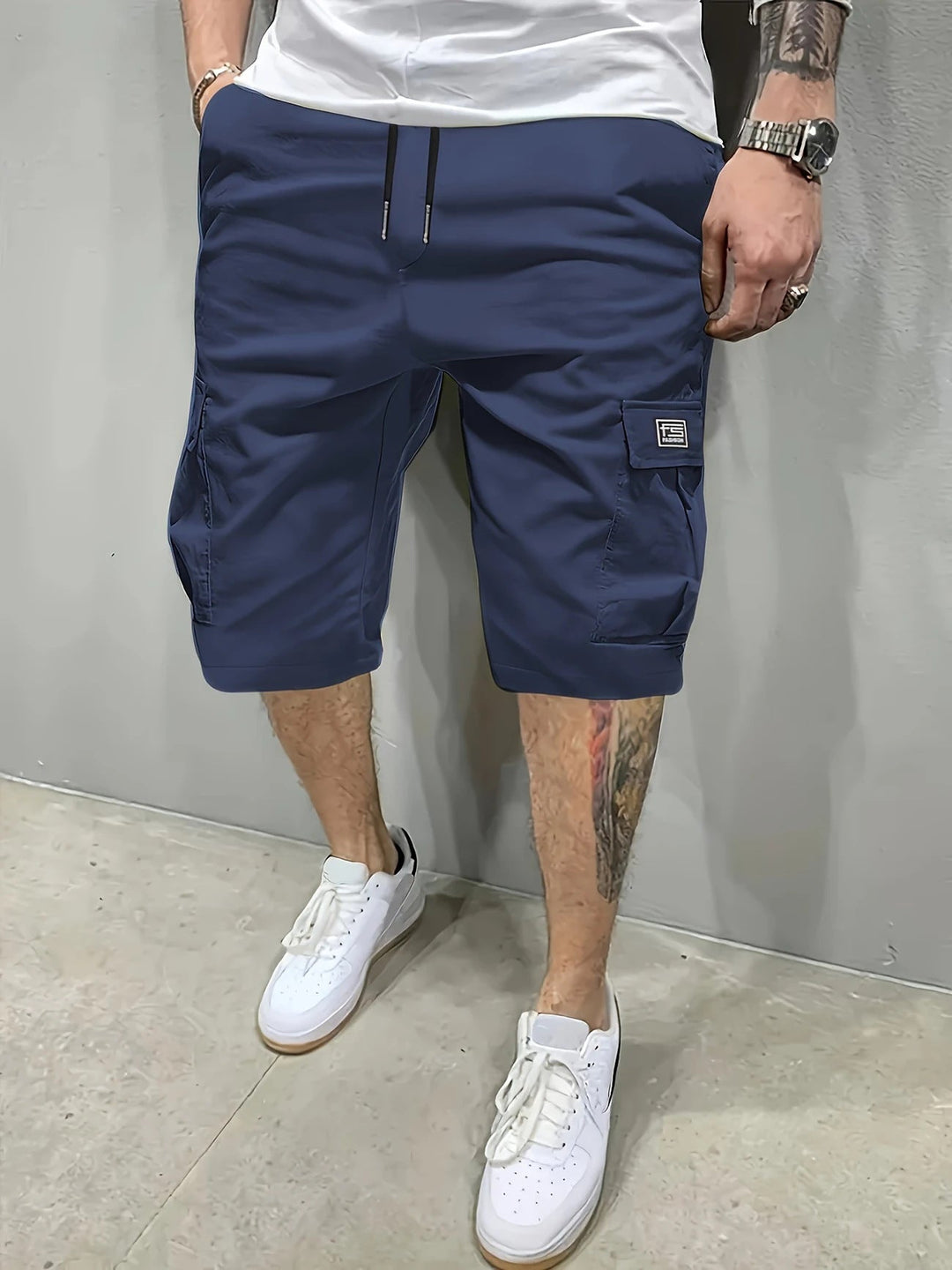 Daniel - Men's Relaxed Cargo Shorts — Straight-Leg Fit