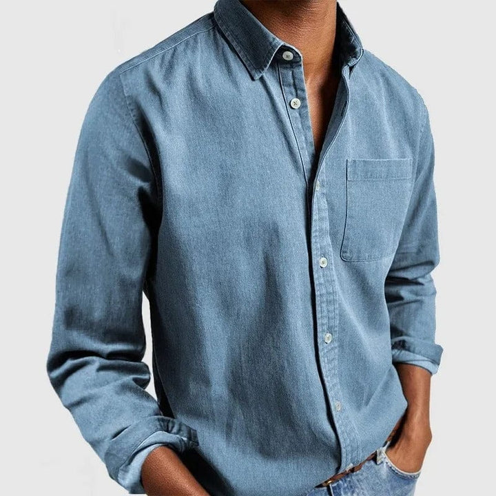 Caleb™ | Classic Button-Up Shirt